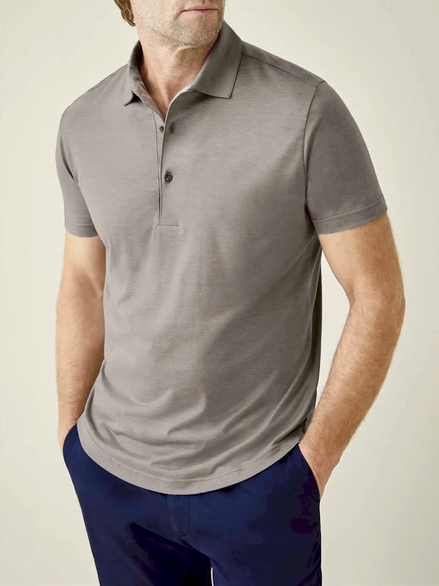 Luca Faloni Silk Cotton Polo