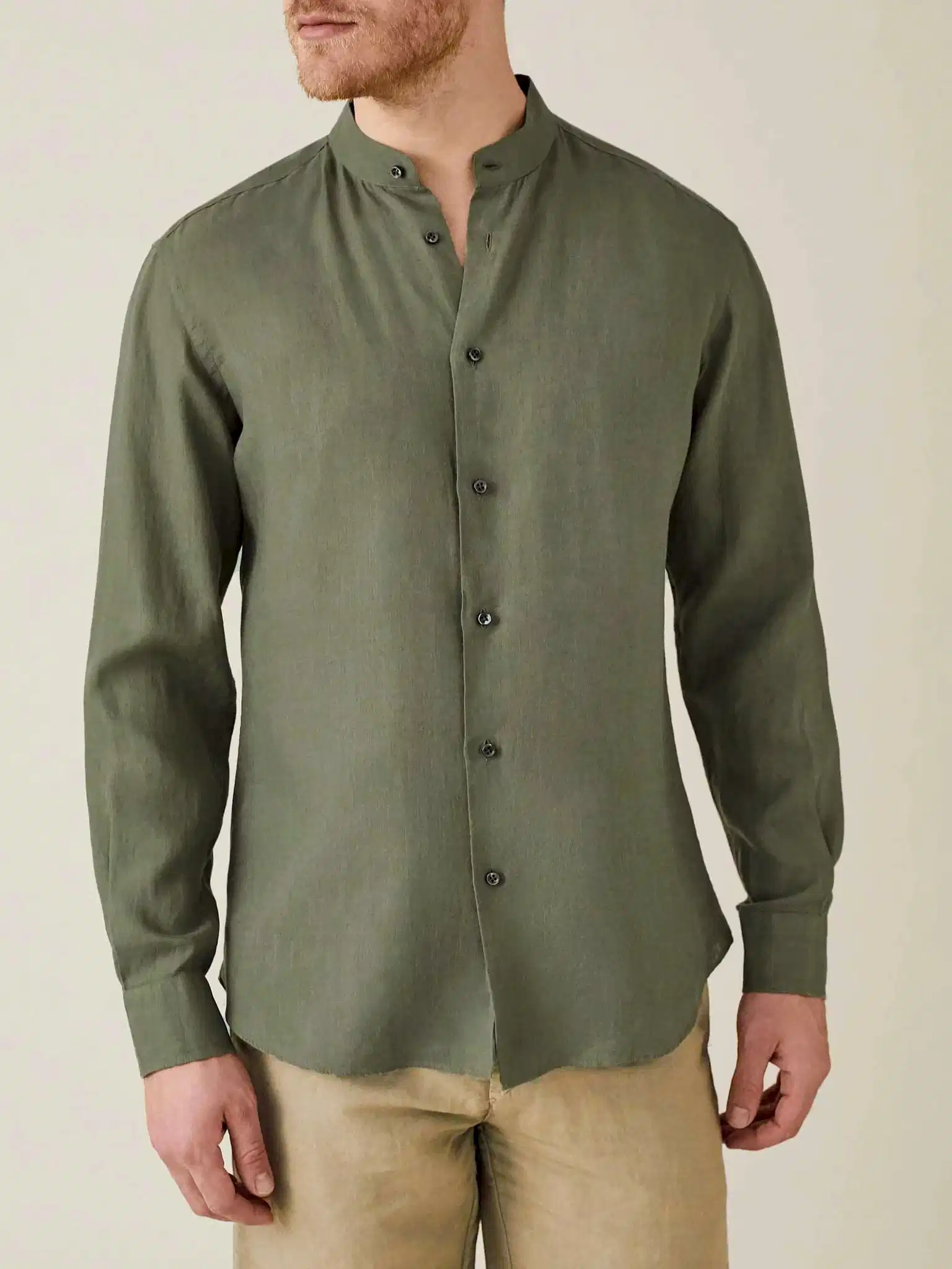 Luca Faloni Versilia Khaki Shirt