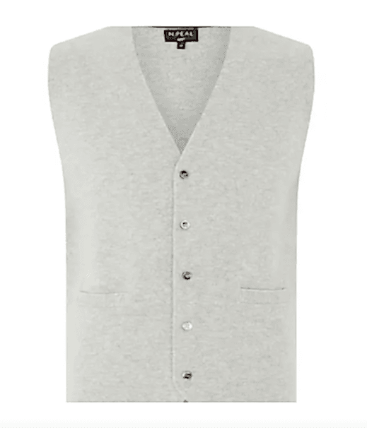 Grey vest for capsule wardrobe